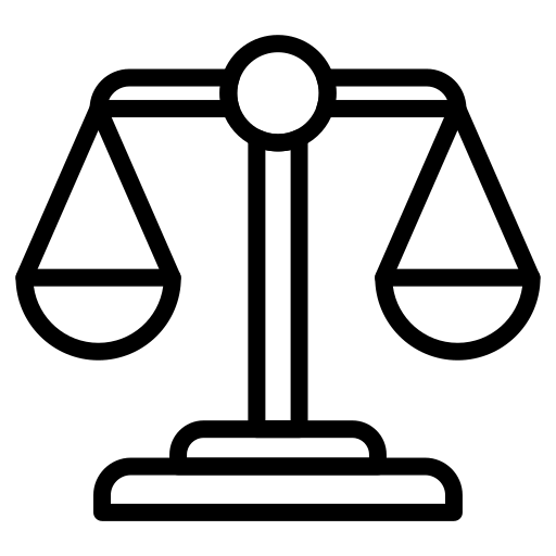 Icon einer Gerichtswaage
